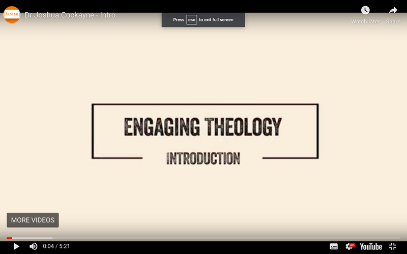 Engaging Theology: Small Group Resource